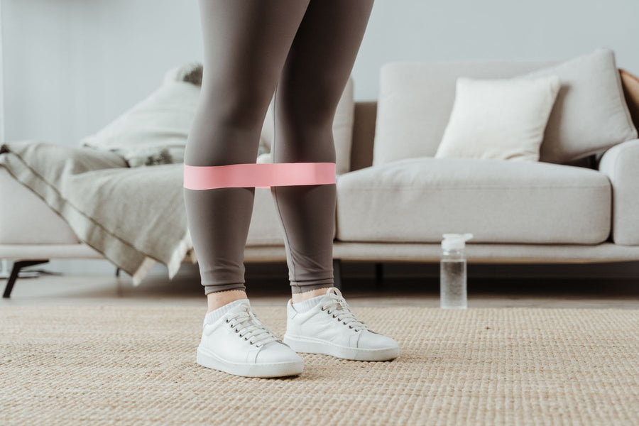 Resistance Band Set — Five loop bands from light to extra-heavy for mobility, warm-ups and strength work.