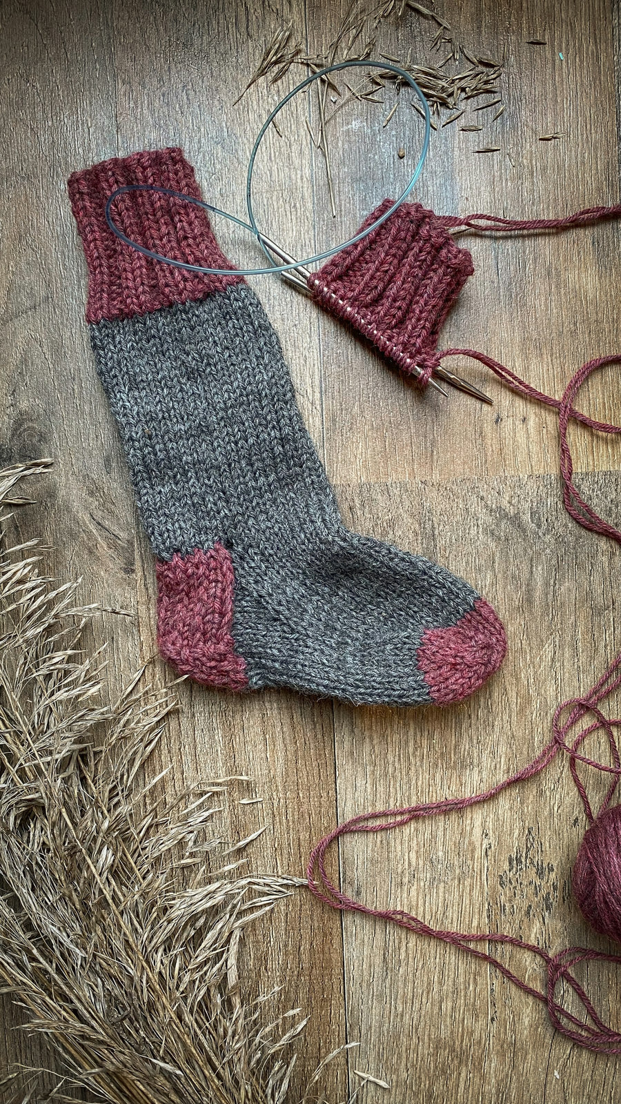 Merino Wool Socks — Warm, breathable merino-blend socks for winter walks and cozy nights.